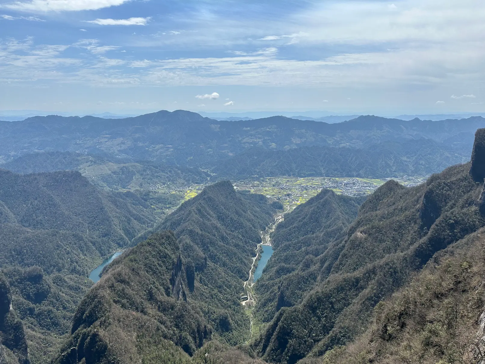 Tianmen mountain view