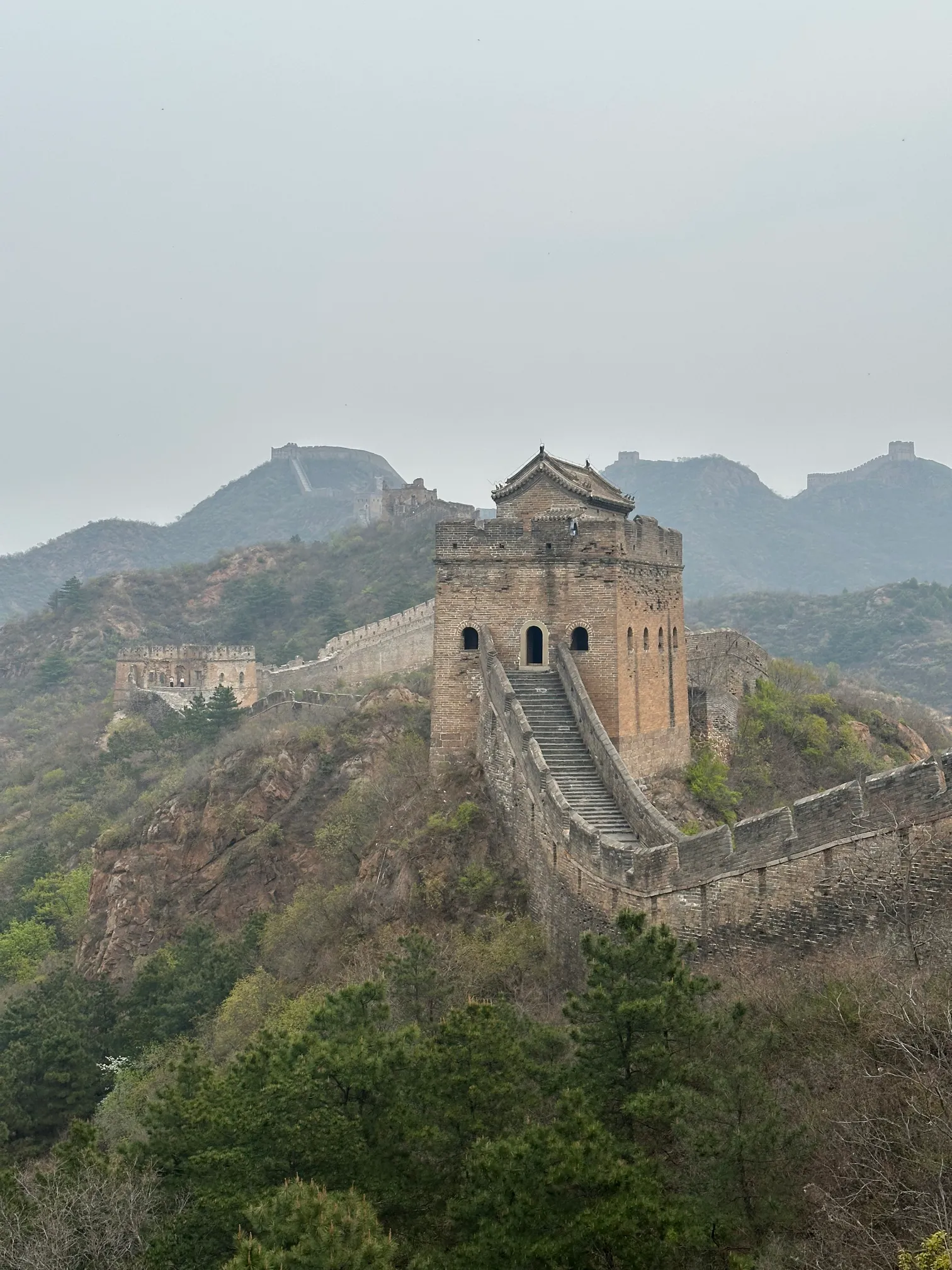 The great wall of china tower
