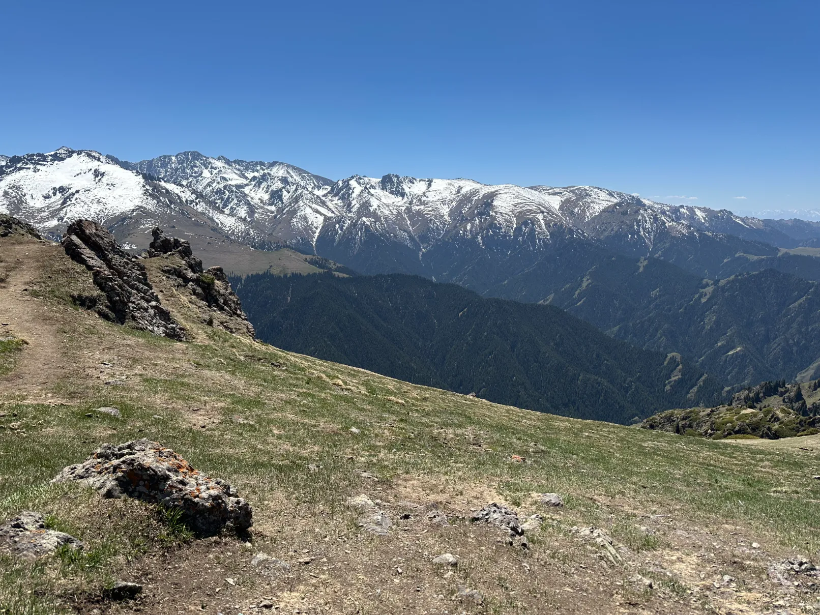 Landscape with mountains