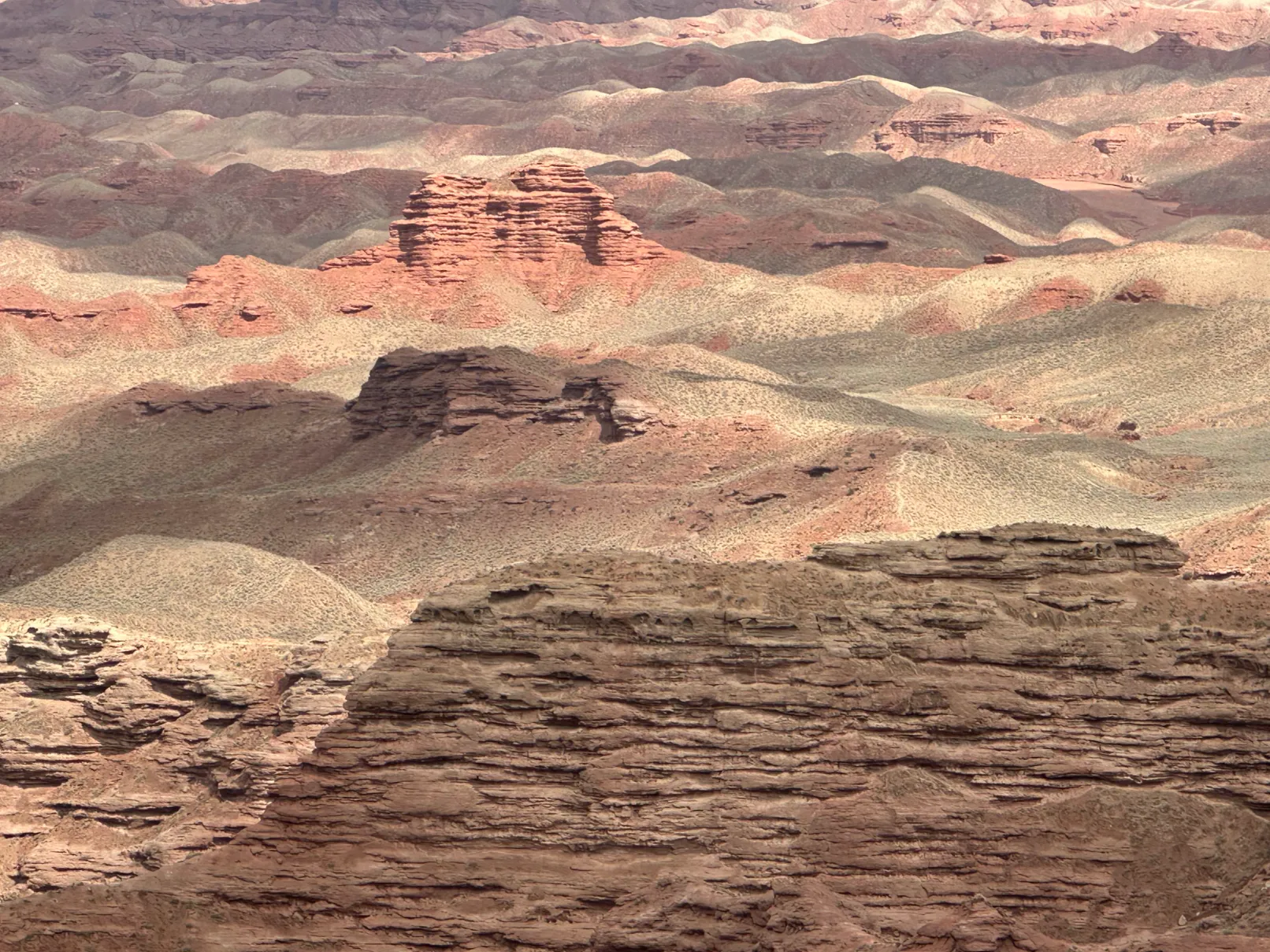 View of the area from a viewpoint