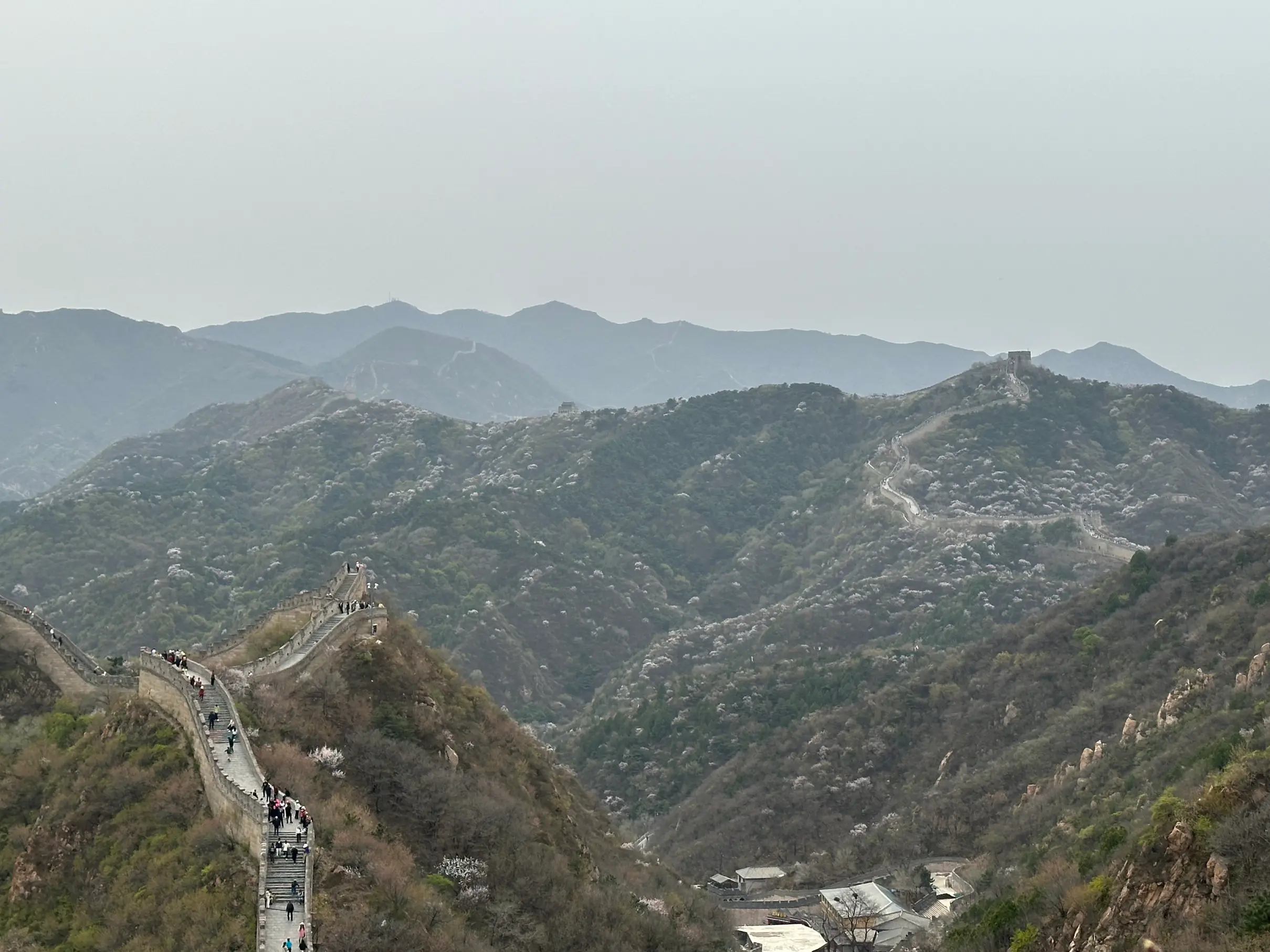 Badaling great wall landscape