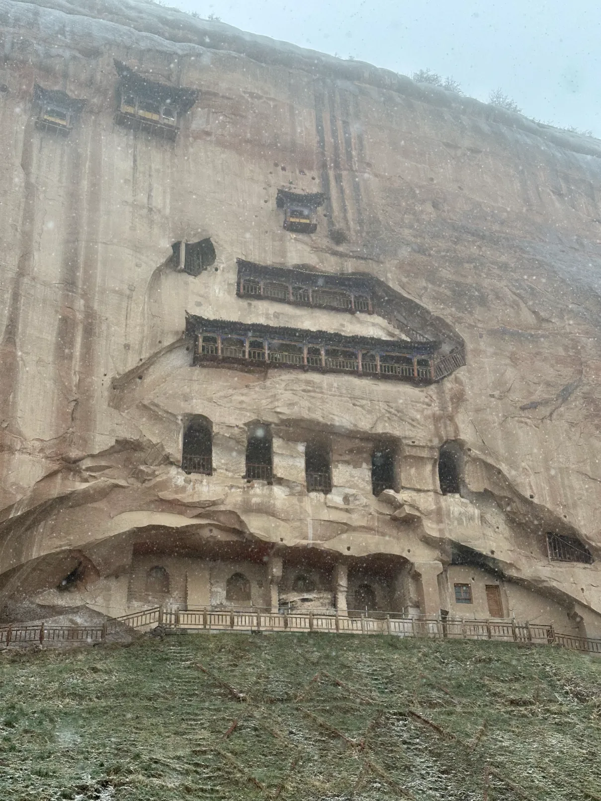 Mati Horseshoe Temple front view