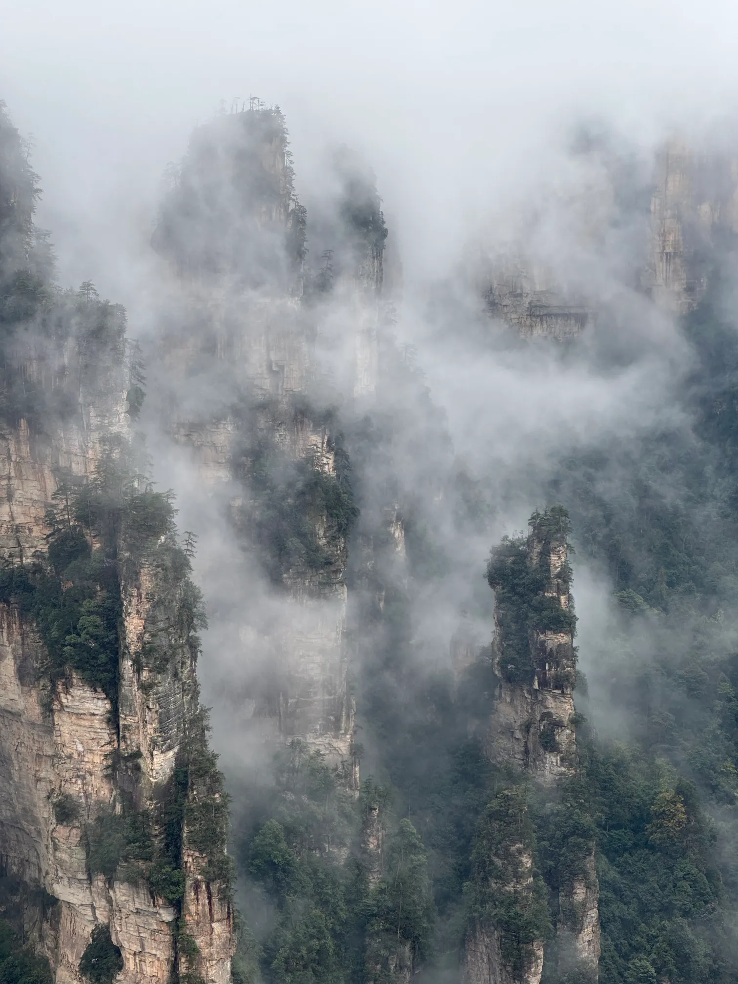 Zhangjiajie mountains