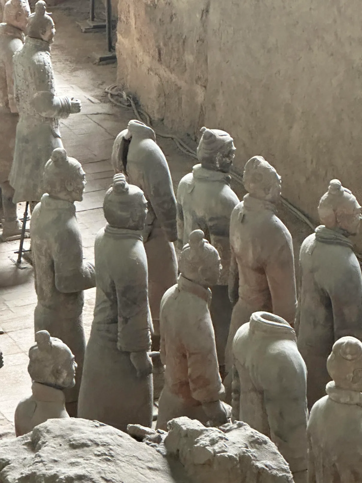 Terracotta Warriors side view