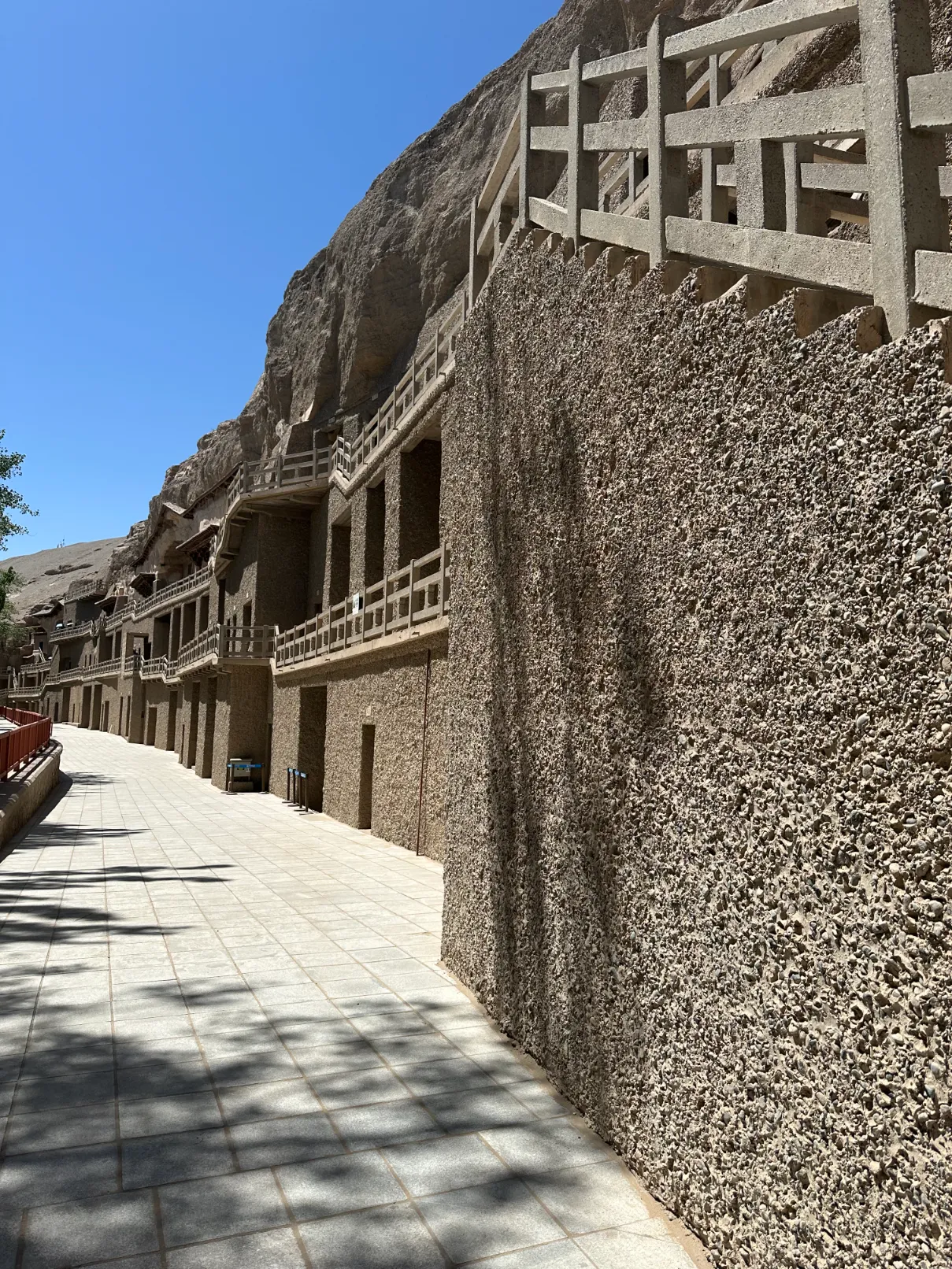 Mogao Caves outside view