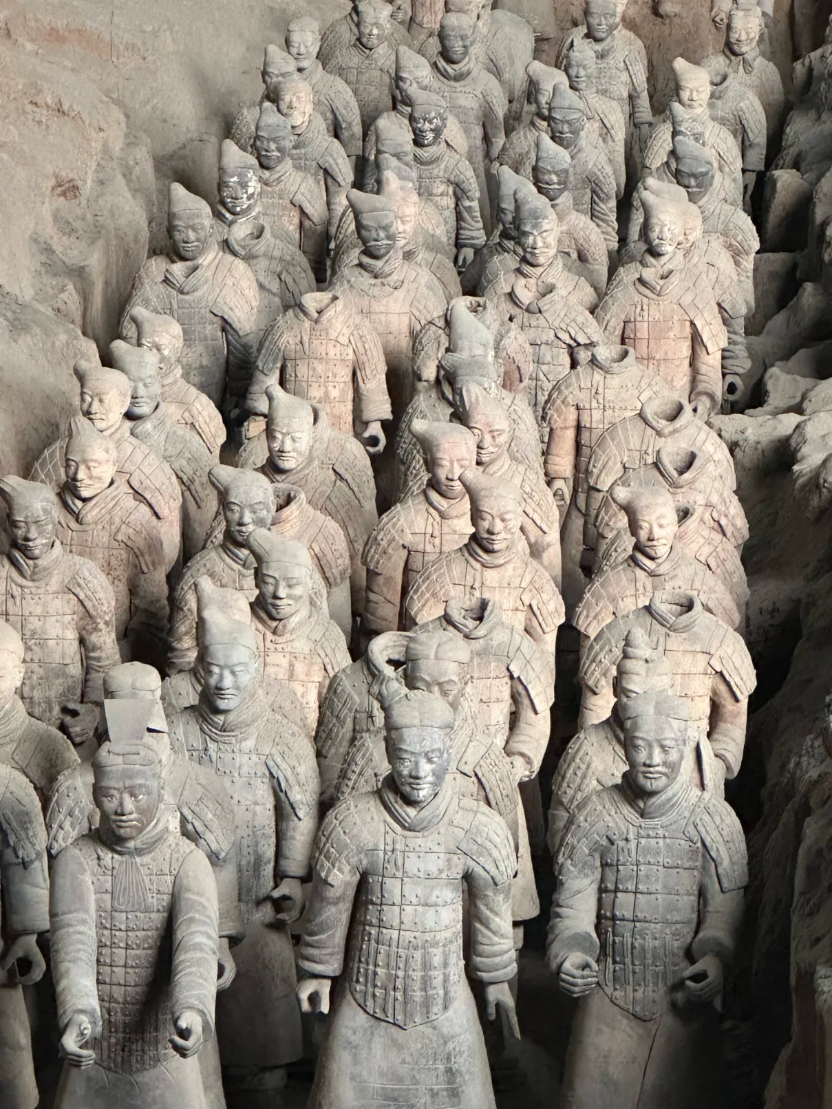 Terracotta Warriors front vie