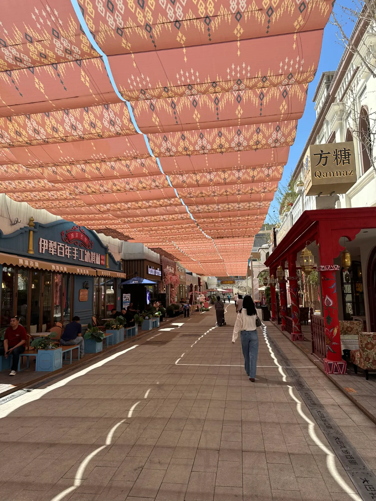 Grand Bazaar with sun protection