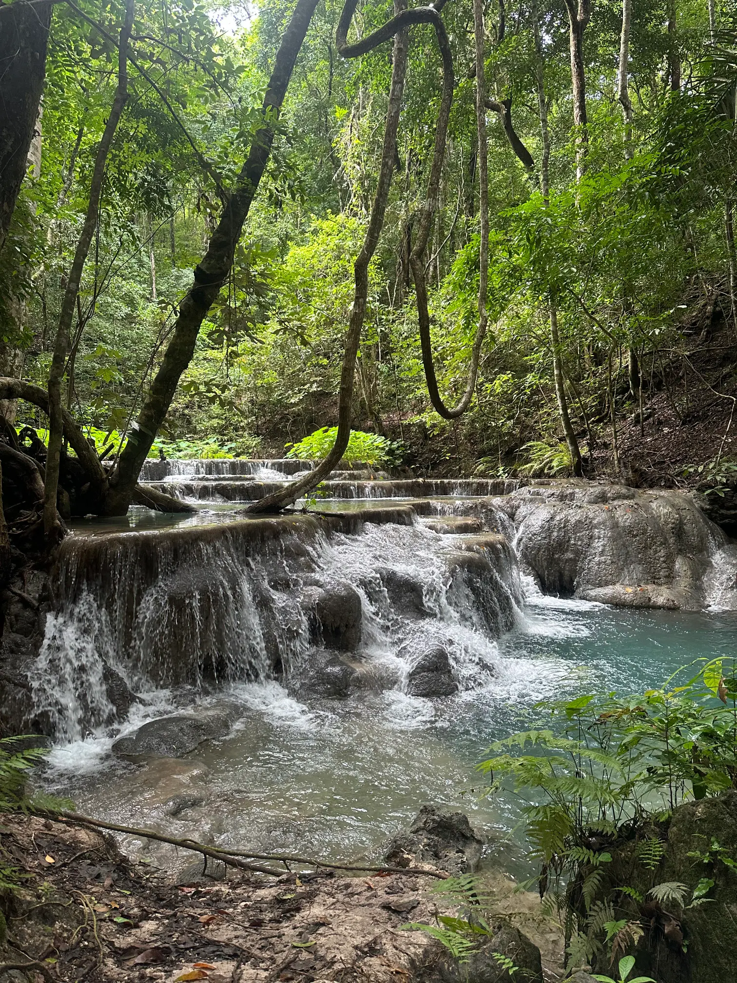 Smaller waterfall view